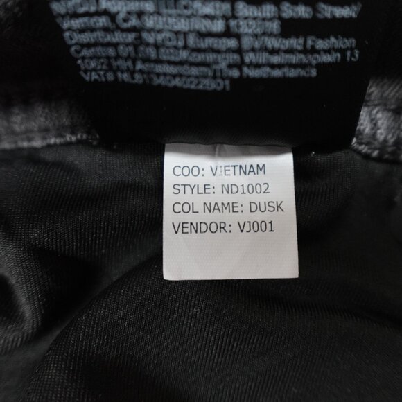 NEW NYDJ Curves 360 Slim Straight Jeans Womens 16 (37x28) Stretch Shape Denim - Picture 8 of 14